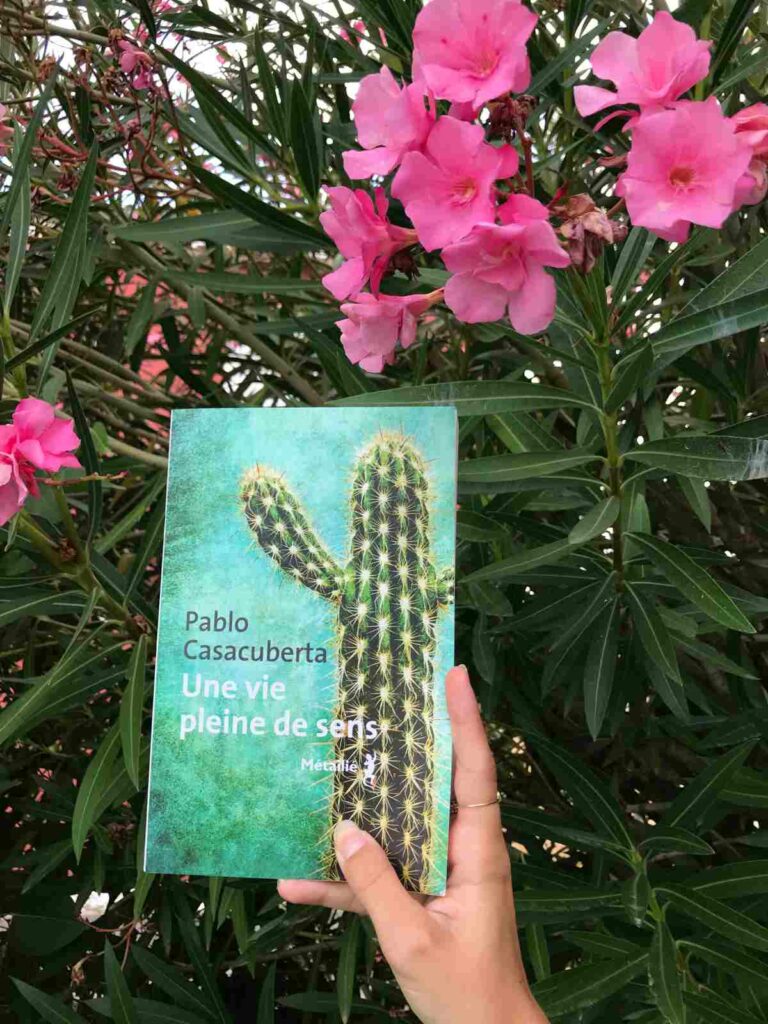 Couverture du roman Une vie pleine de sens de Pablo Casacuberta