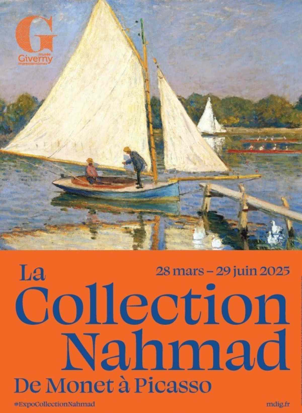 Affiche de la collection Nahmad. De monet à Picasso