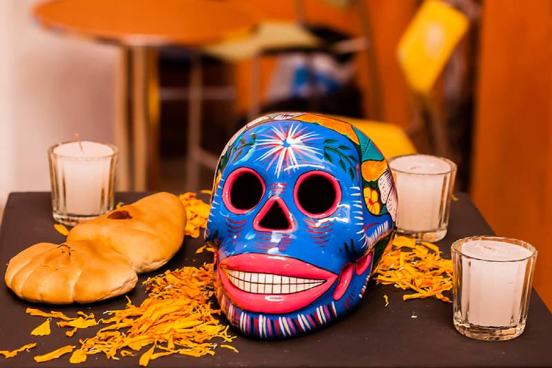 calavera, fête des morts au Mexique