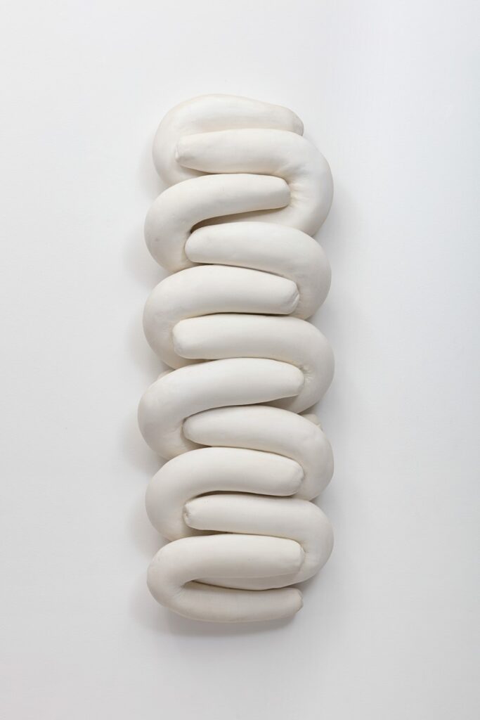 Sem titulo, da série Cobrinhas n° 3, Anna Maria Maiolino,1993, Plâtre moulé