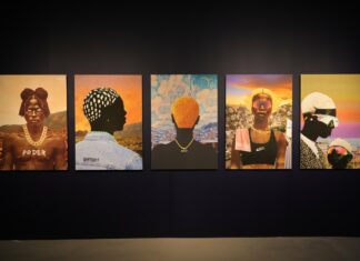 Vue de l'exposition Baile Funk, un cri de liberté